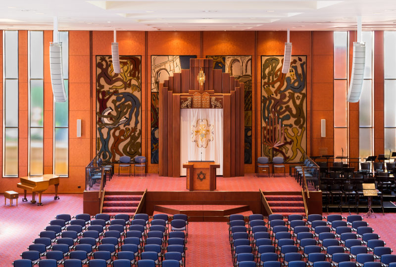 Temple Beth Israel Synagogue Sound and AV Systems